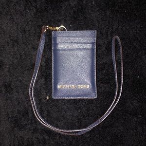 Michael Kors Lanyard with Credit Card Holder